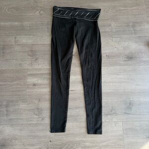 Victorias Secret Y2K foldover waist band legging with embellishment - medium